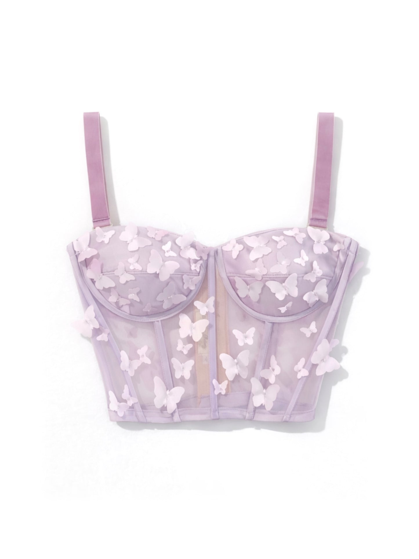 Lilac Butterfly Bustier size 4-6