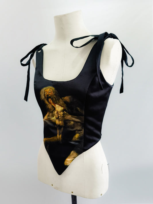 Corset Poliana Saturn devouring his son (made to order)