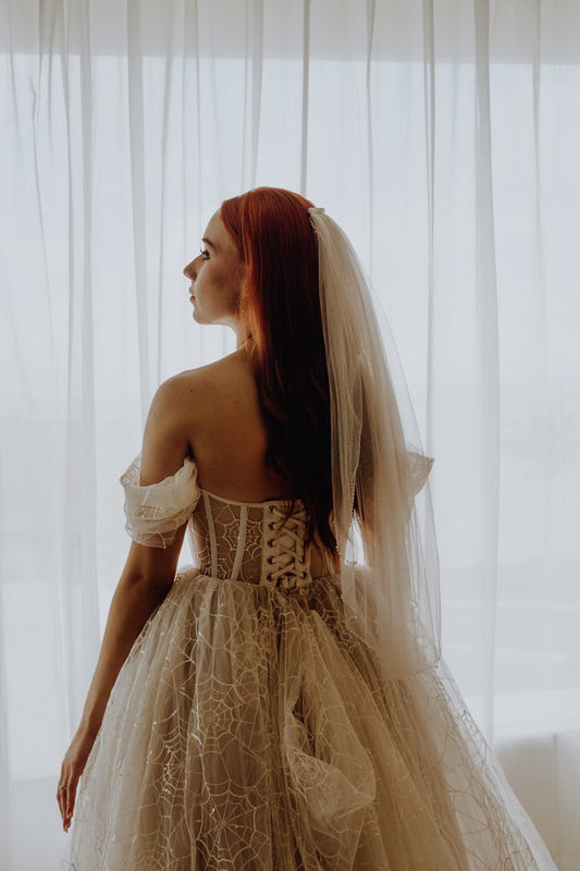 Spiderweb Wedding Dress