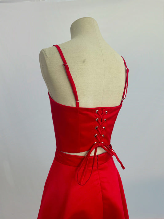 Amapola top and skirt set