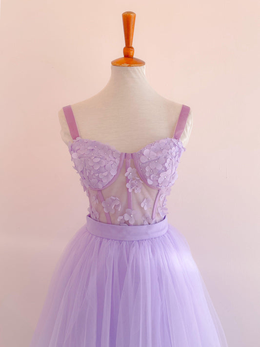 Set bustier Vanessa y falda - Georgina Chávez