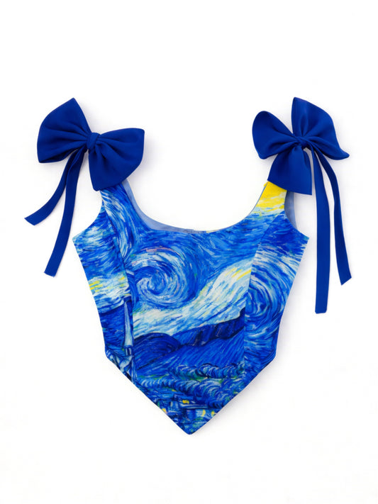 Corset Poliana Starry Night (made to order)