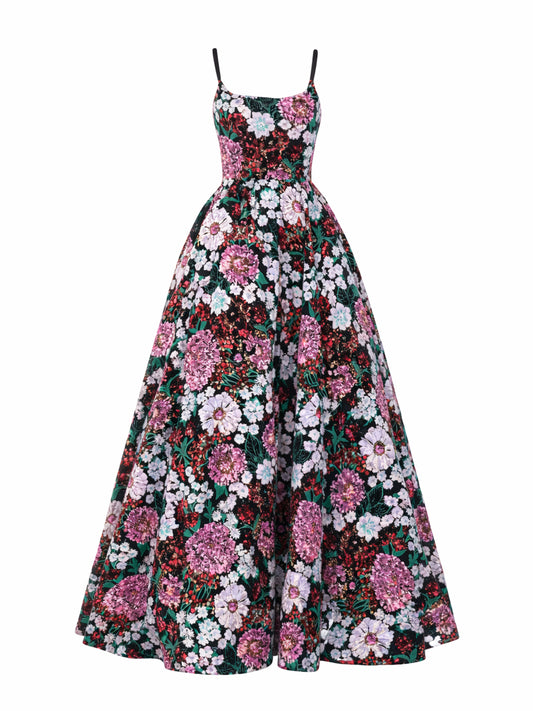 Catrina Dalias Dress